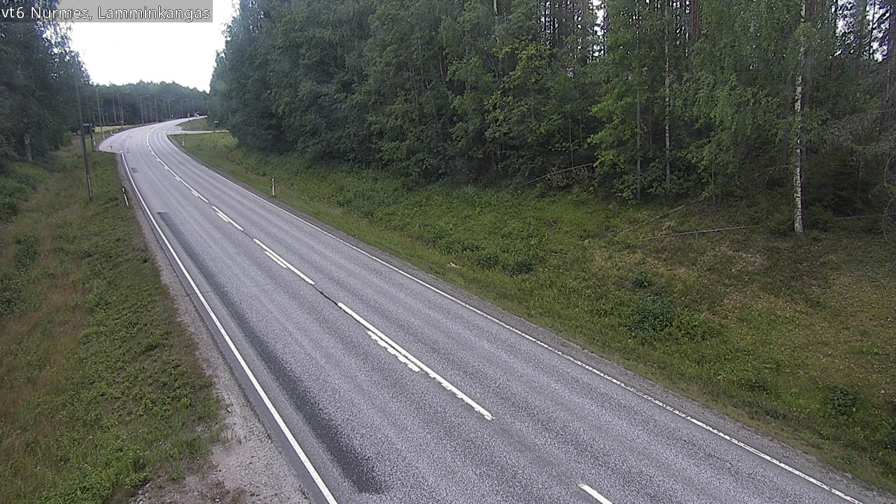 Weather Camera Image Road 6 Nurmes, Lamminkangas, Nurmes, Pohjois-Karjala