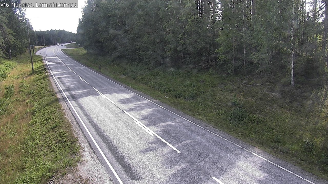 Weather Camera Image Road 6 Nurmes, Lamminkangas, Nurmes, Pohjois-Karjala