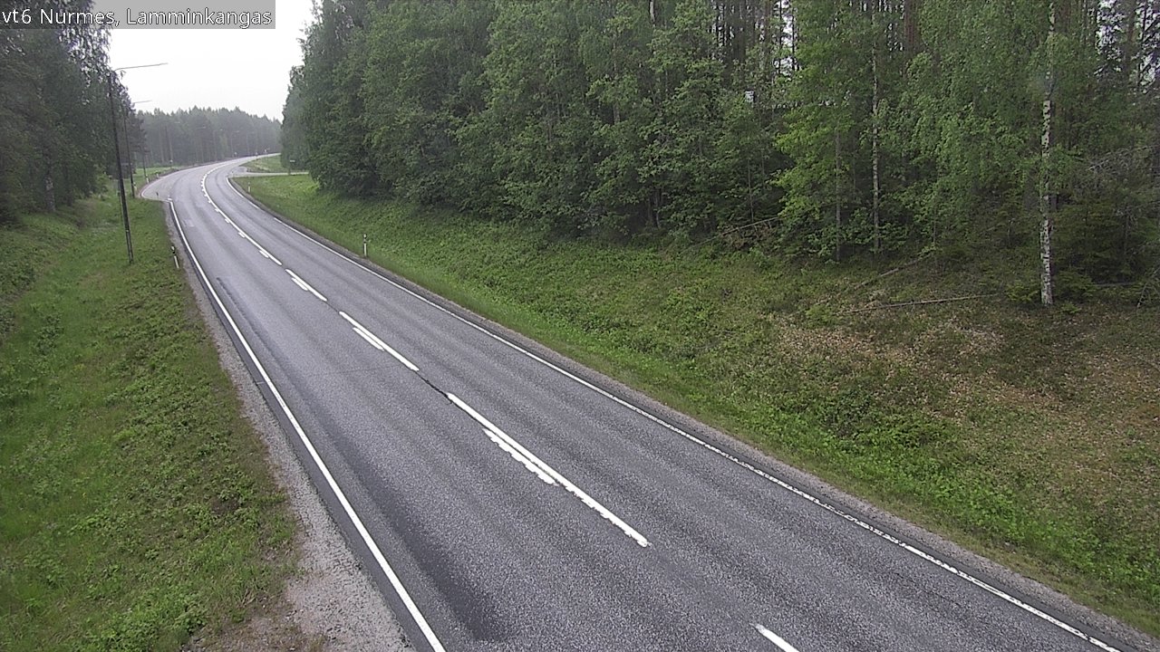 Kelikamerat Kuva Tie 6 Nurmes, Lamminkangas, Nurmes, Pohjois-Karjala