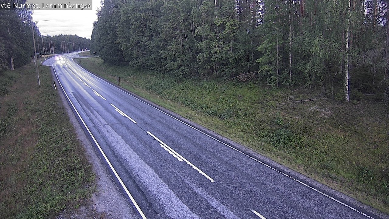 Weather Camera Image Road 6 Nurmes, Lamminkangas, Nurmes, Pohjois-Karjala