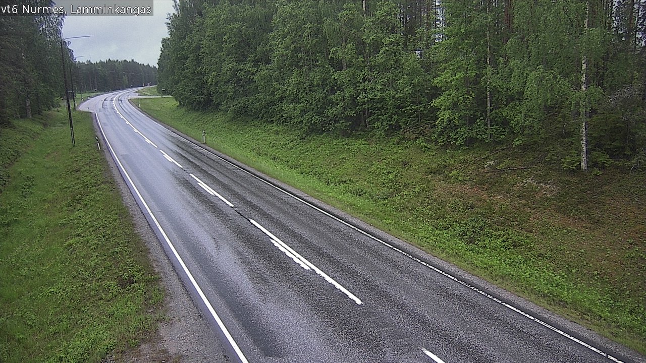 Kelikamerat Kuva Tie 6 Nurmes, Lamminkangas, Nurmes, Pohjois-Karjala