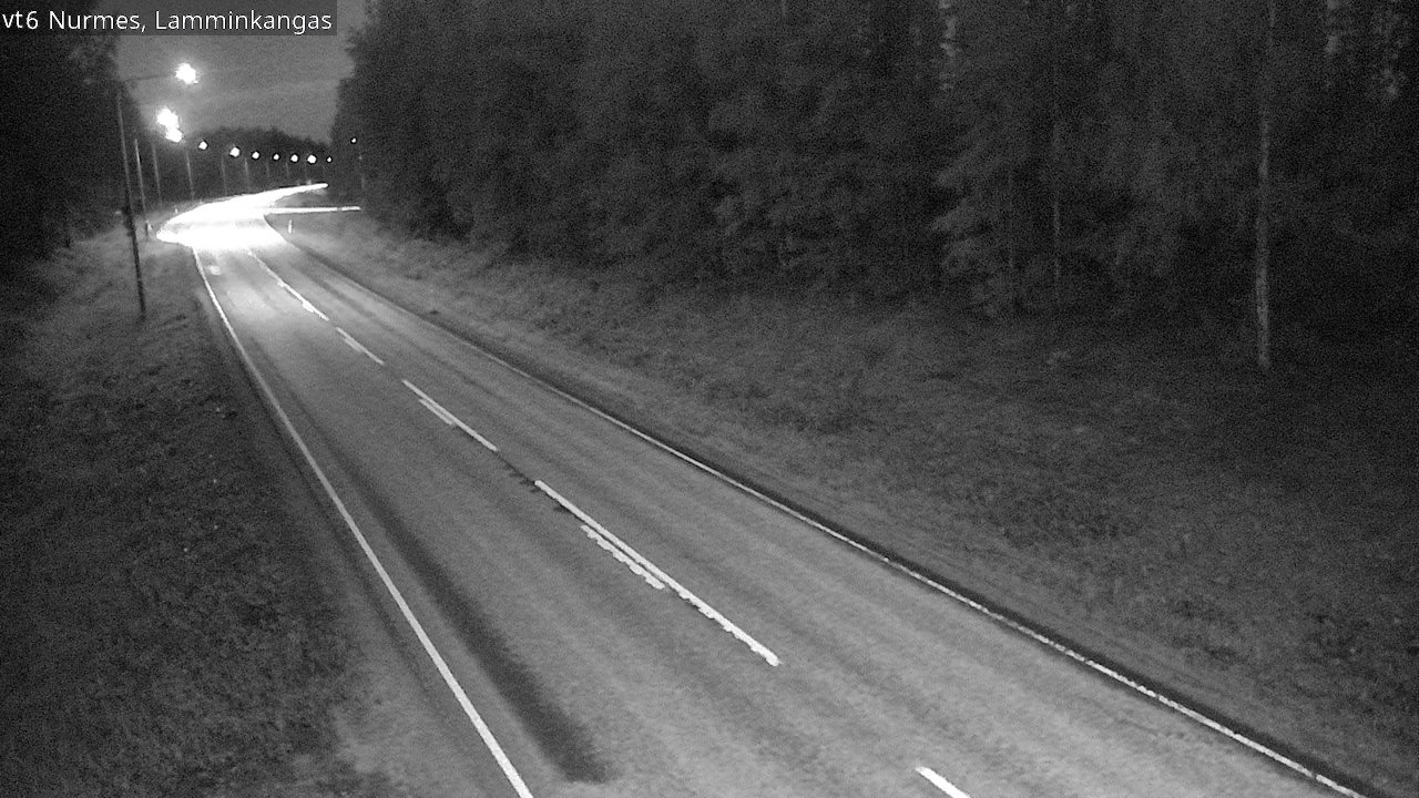 Weather Camera Image Road 6 Nurmes, Lamminkangas, Nurmes, Pohjois-Karjala