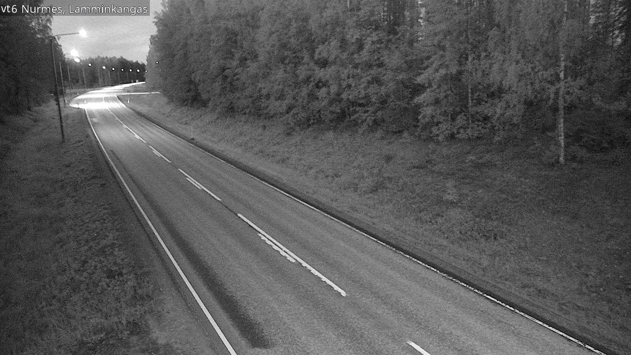 Weather Camera Image Road 6 Nurmes, Lamminkangas, Nurmes, Pohjois-Karjala