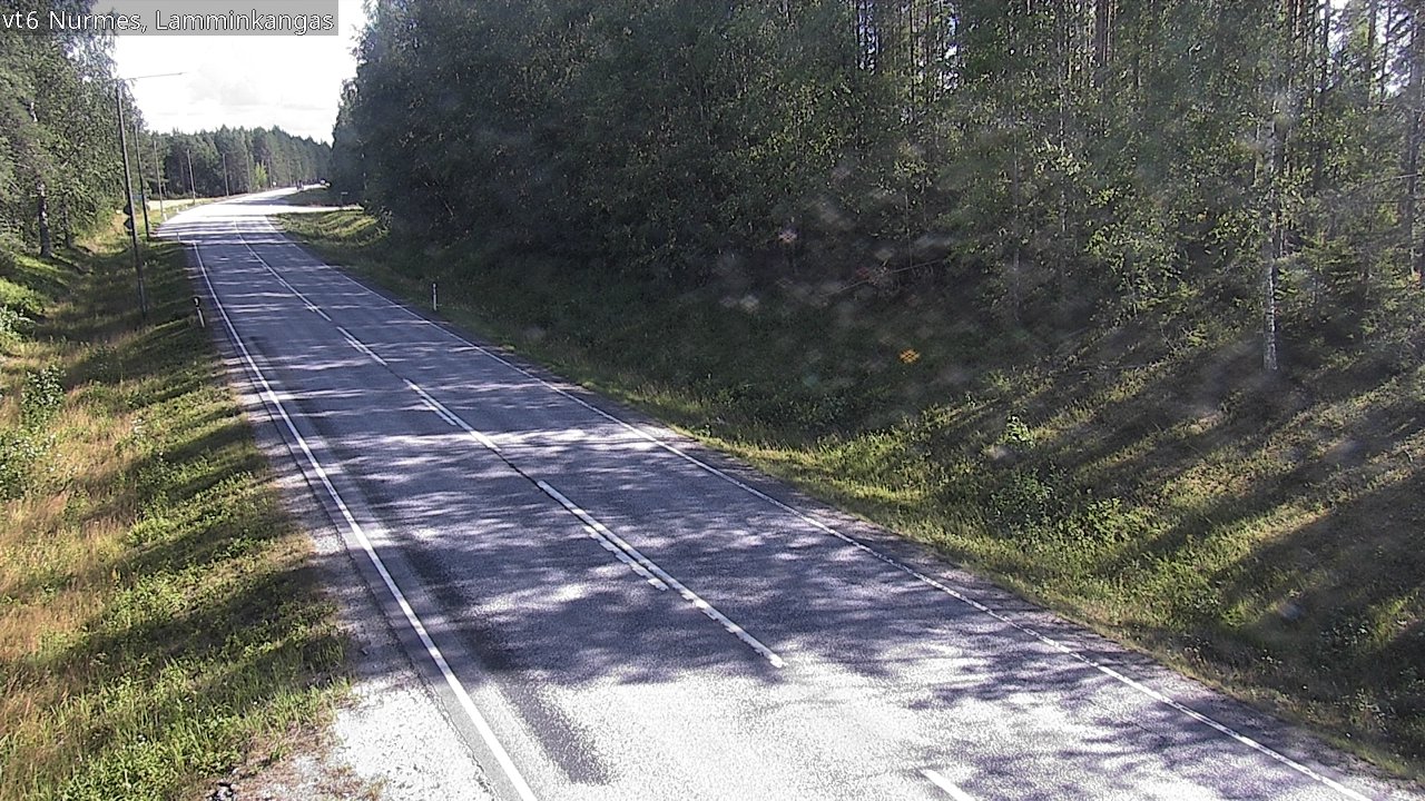 Weather Camera Image Road 6 Nurmes, Lamminkangas, Nurmes, Pohjois-Karjala