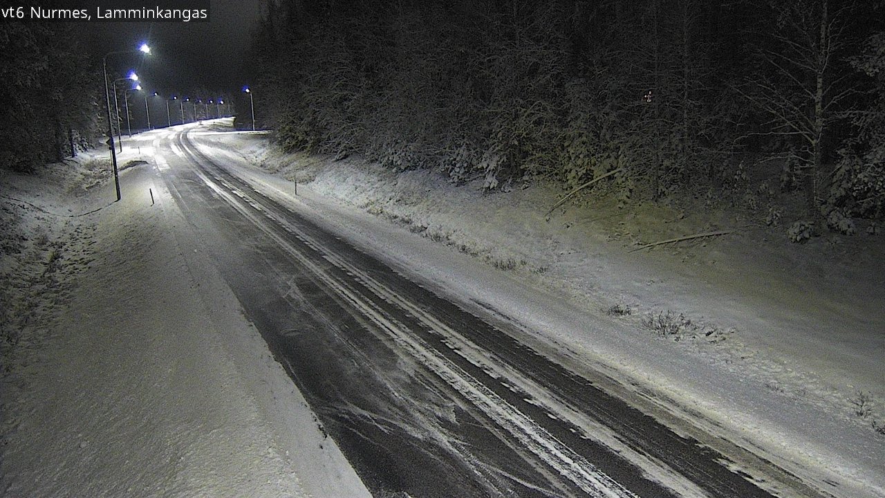 Weather Camera Image Road 6 Nurmes, Lamminkangas, Nurmes, Pohjois-Karjala