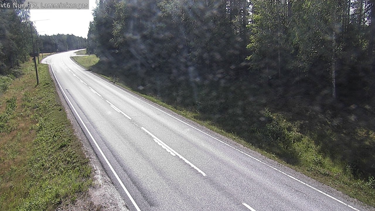 Weather Camera Image Road 6 Nurmes, Lamminkangas, Nurmes, Pohjois-Karjala
