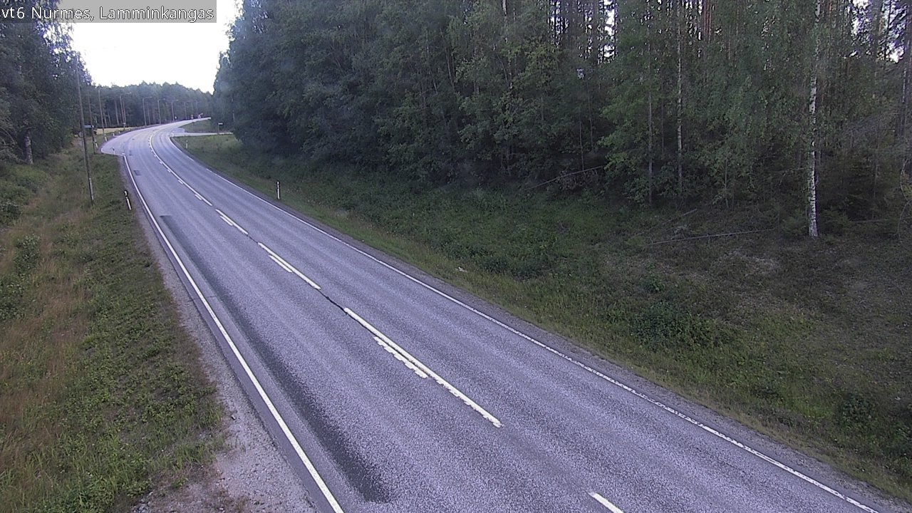 Weather Camera Image Road 6 Nurmes, Lamminkangas, Nurmes, Pohjois-Karjala