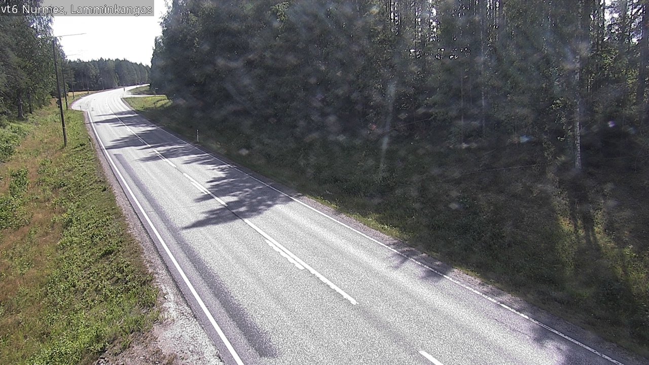 Weather Camera Image Road 6 Nurmes, Lamminkangas, Nurmes, Pohjois-Karjala