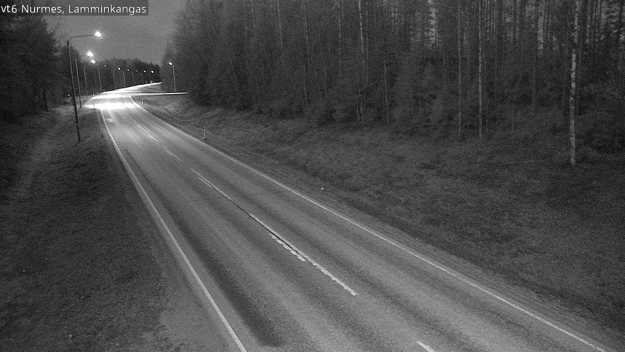 Weather Camera Image Road 6 Nurmes, Lamminkangas, Nurmes, Pohjois-Karjala