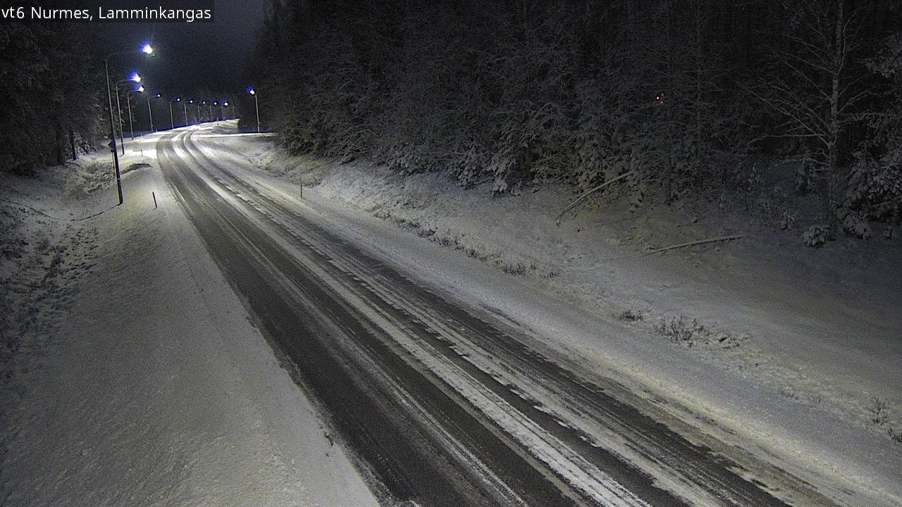 Weather Camera Image Road 6 Nurmes, Lamminkangas, Nurmes, Pohjois-Karjala