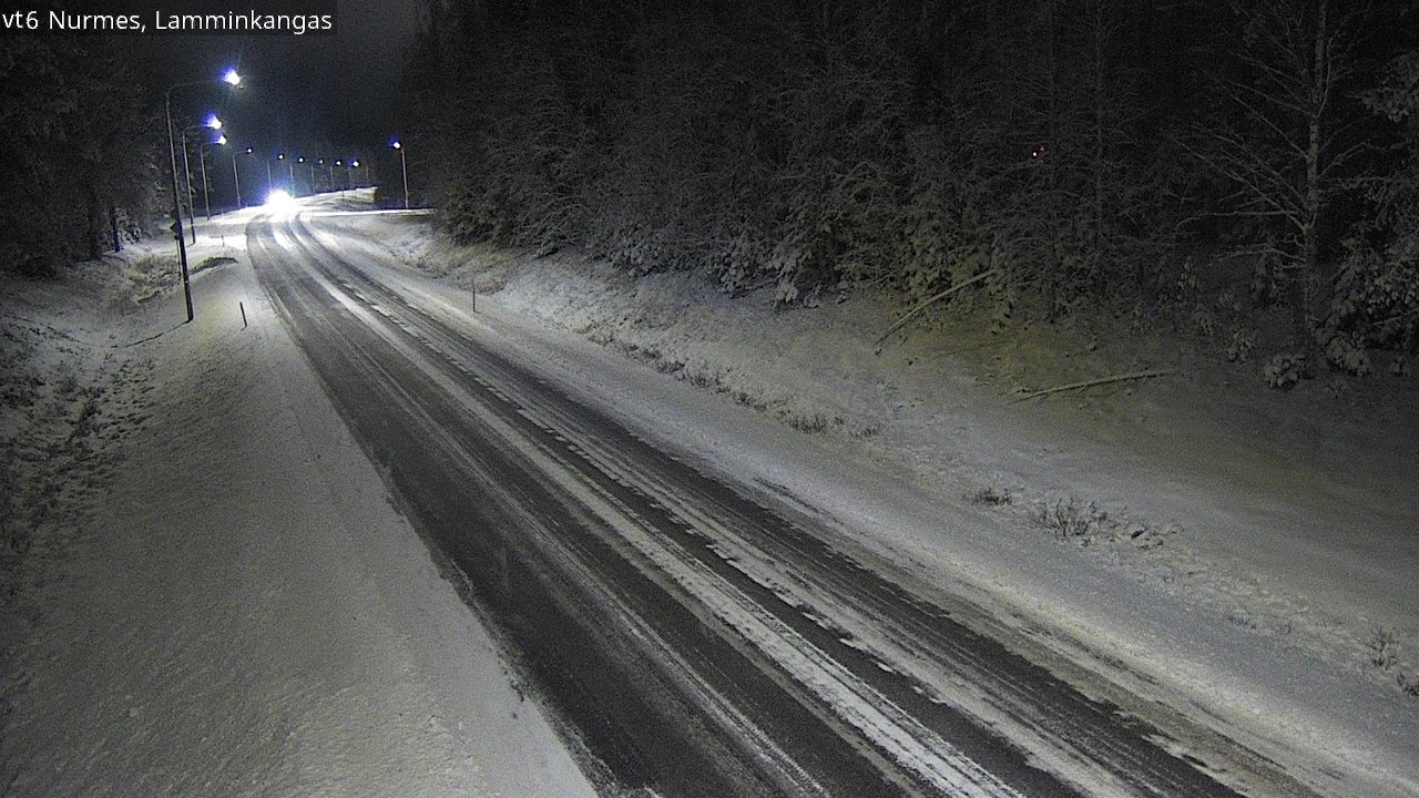 Weather Camera Image Road 6 Nurmes, Lamminkangas, Nurmes, Pohjois-Karjala