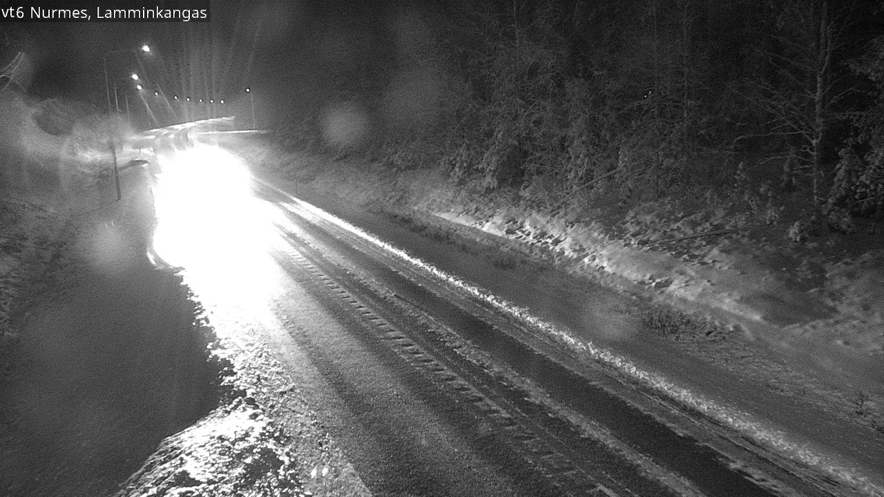 Weather Camera Image Road 6 Nurmes, Lamminkangas, Nurmes, Pohjois-Karjala