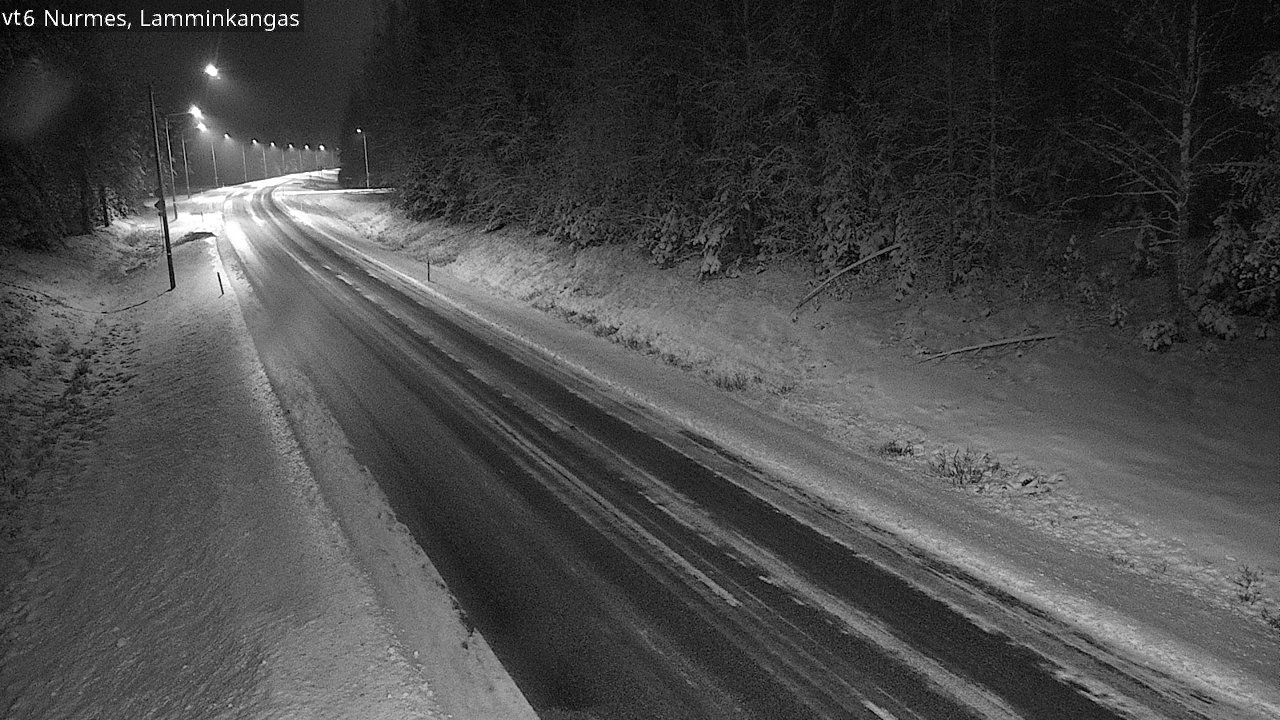 Weather Camera Image Road 6 Nurmes, Lamminkangas, Nurmes, Pohjois-Karjala