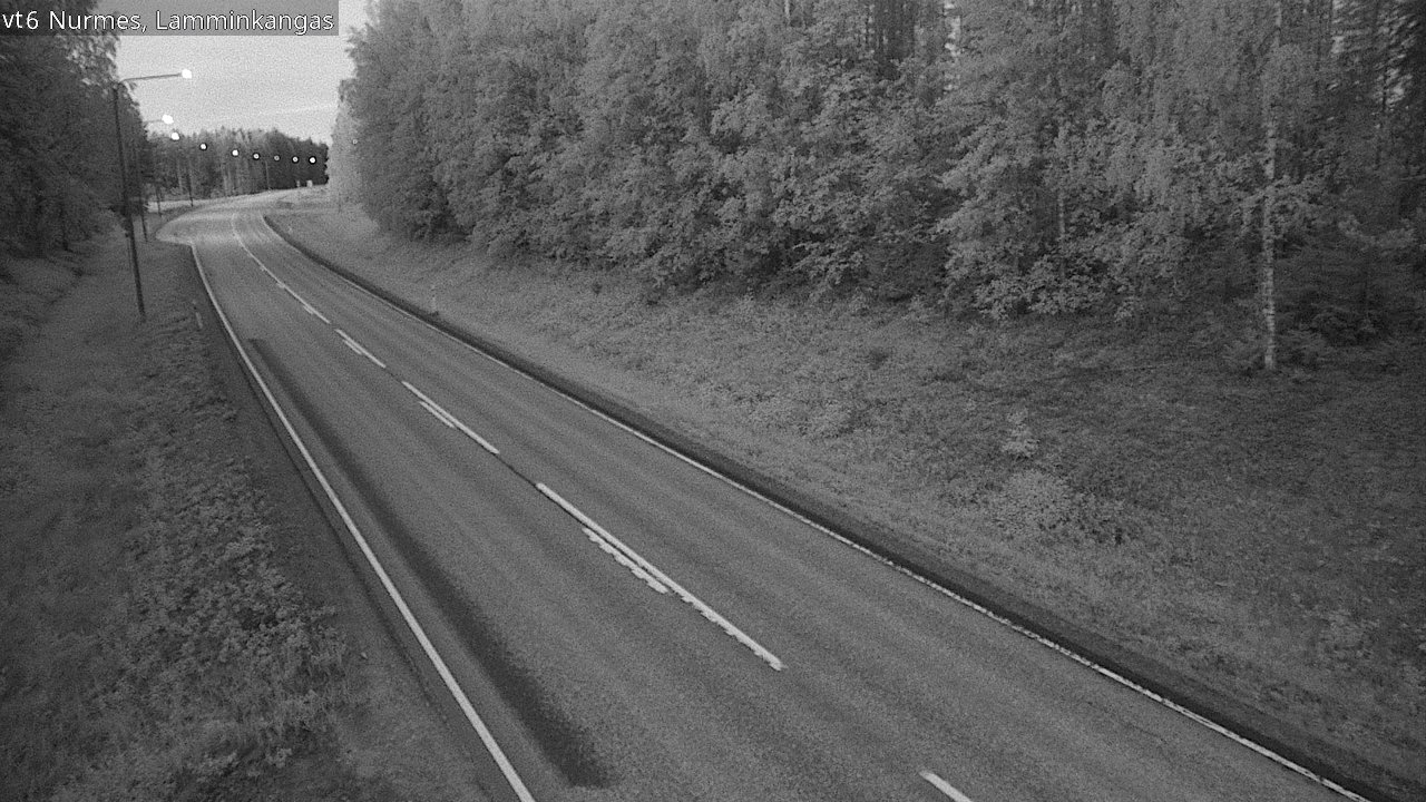 Weather Camera Image Road 6 Nurmes, Lamminkangas, Nurmes, Pohjois-Karjala