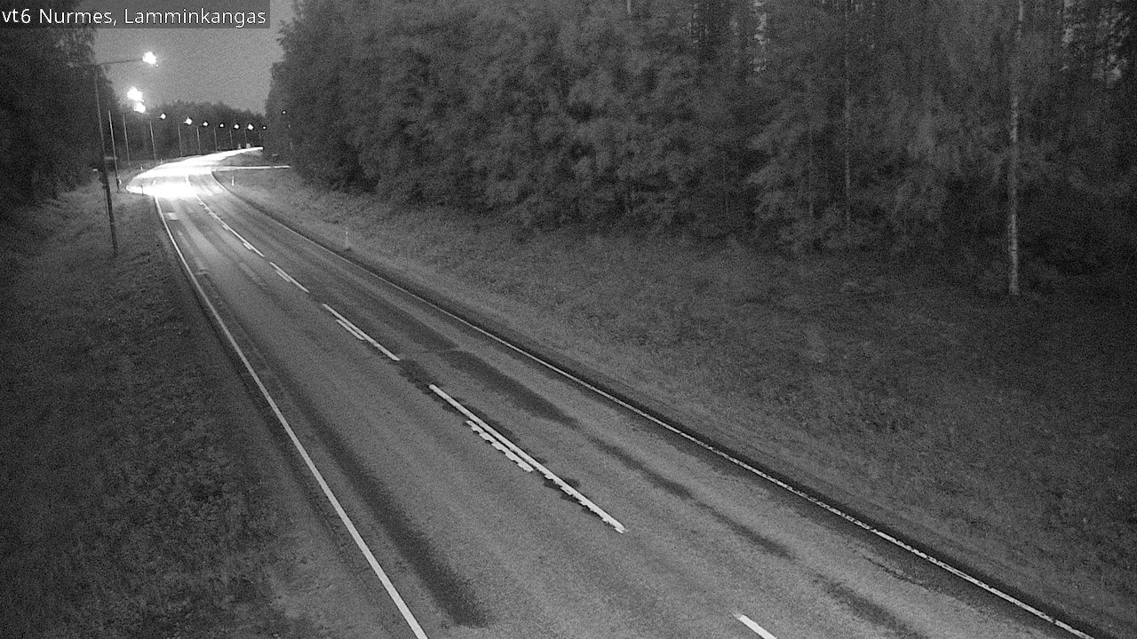 Weather Camera Image Road 6 Nurmes, Lamminkangas, Nurmes, Pohjois-Karjala