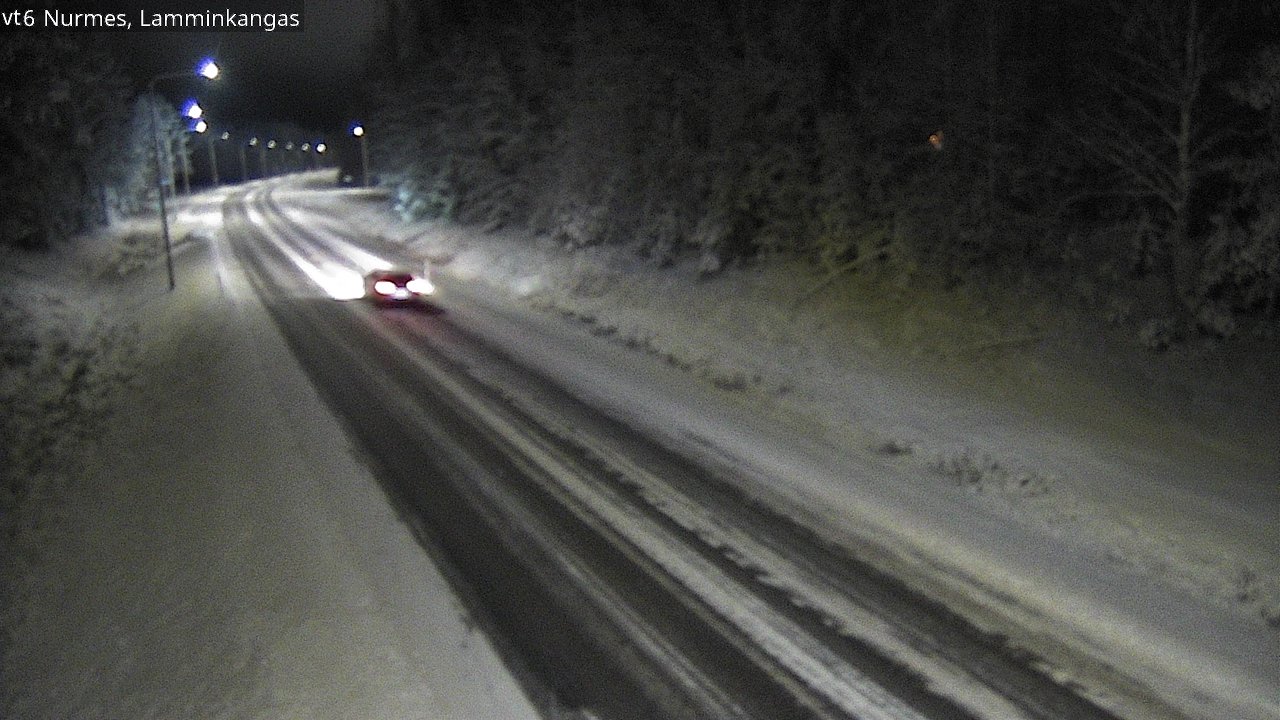 Weather Camera Image Road 6 Nurmes, Lamminkangas, Nurmes, Pohjois-Karjala