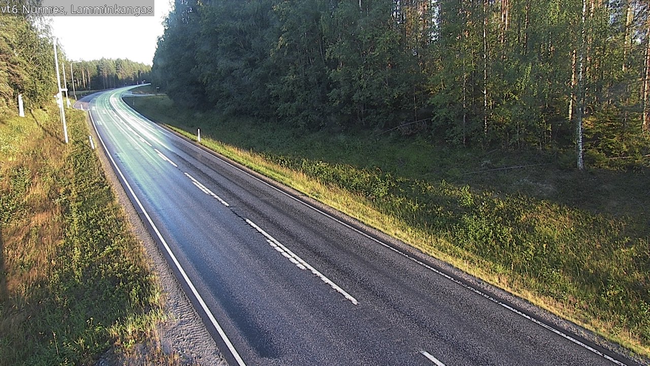 Weather Camera Image Road 6 Nurmes, Lamminkangas, Nurmes, Pohjois-Karjala