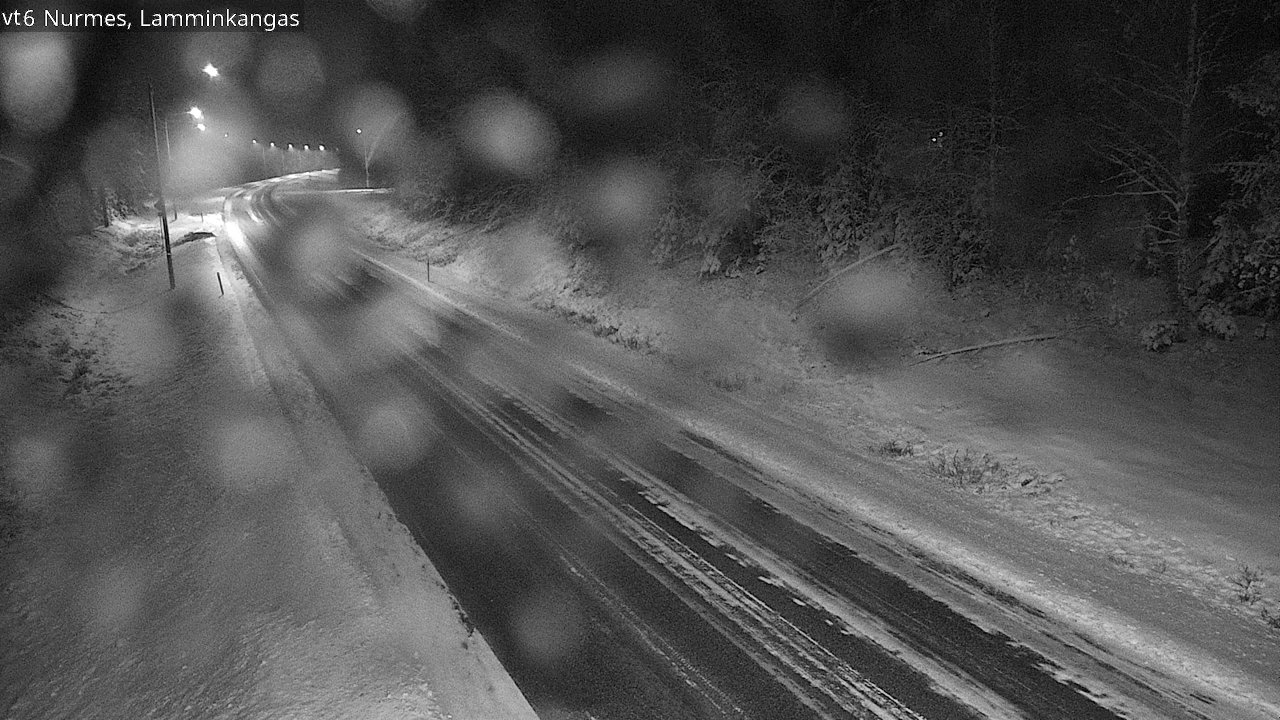 Weather Camera Image Road 6 Nurmes, Lamminkangas, Nurmes, Pohjois-Karjala