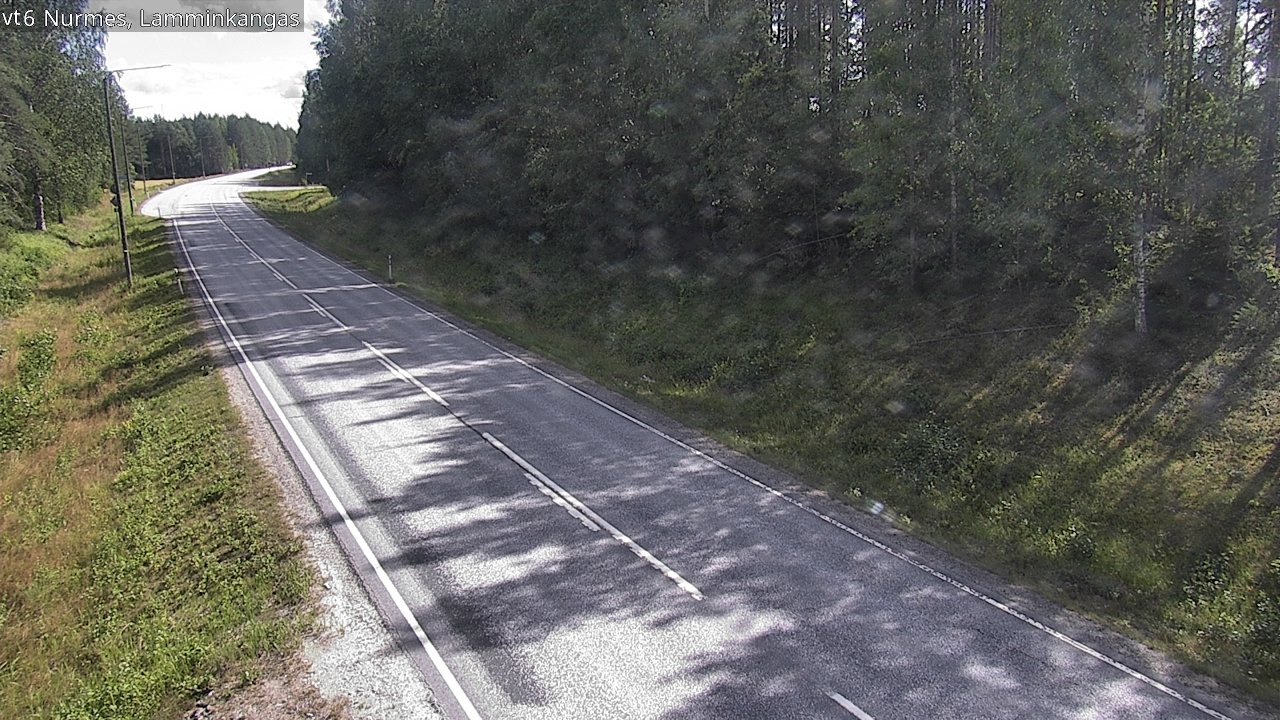 Weather Camera Image Road 6 Nurmes, Lamminkangas, Nurmes, Pohjois-Karjala