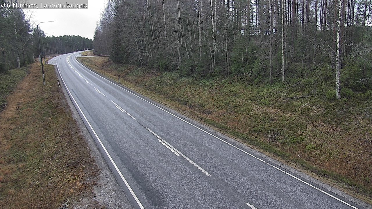 Kelikamerat Kuva Tie 6 Nurmes, Lamminkangas, Nurmes, Pohjois-Karjala