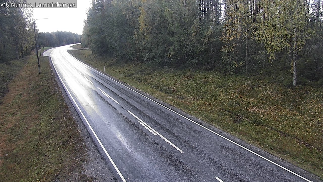 Weather Camera Image Road 6 Nurmes, Lamminkangas, Nurmes, Pohjois-Karjala