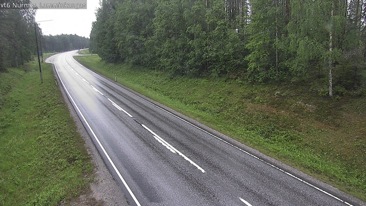 Weather Camera Image Road 6 Nurmes, Lamminkangas, Nurmes, Pohjois-Karjala