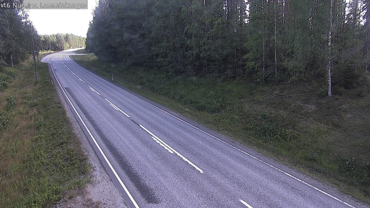 Weather Camera Image Road 6 Nurmes, Lamminkangas, Nurmes, Pohjois-Karjala