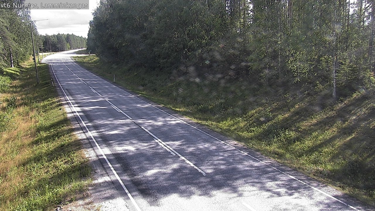 Weather Camera Image Road 6 Nurmes, Lamminkangas, Nurmes, Pohjois-Karjala
