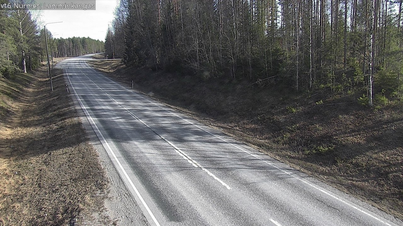 Kelikamerat Kuva Tie 6 Nurmes, Lamminkangas, Nurmes, Pohjois-Karjala