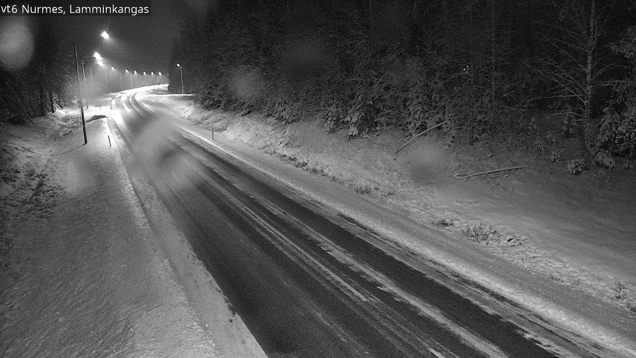 Weather Camera Image Road 6 Nurmes, Lamminkangas, Nurmes, Pohjois-Karjala