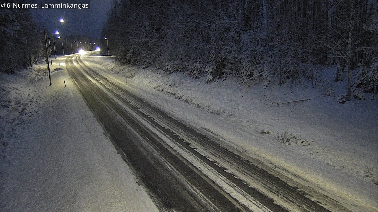 Weather Camera Image Road 6 Nurmes, Lamminkangas, Nurmes, Pohjois-Karjala