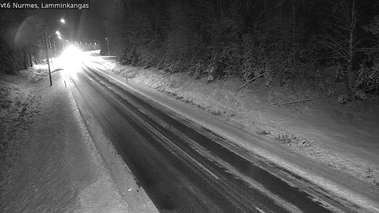 Weather Camera Image Road 6 Nurmes, Lamminkangas, Nurmes, Pohjois-Karjala