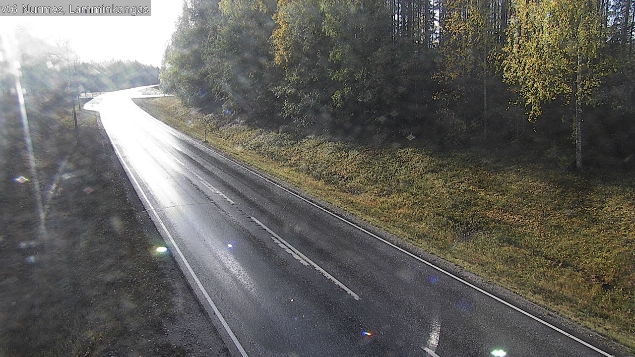 Weather Camera Image Road 6 Nurmes, Lamminkangas, Nurmes, Pohjois-Karjala