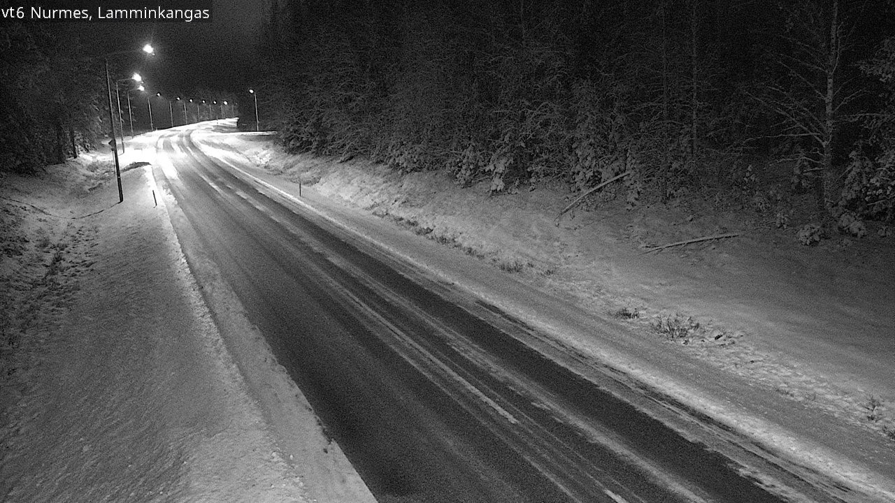 Weather Camera Image Road 6 Nurmes, Lamminkangas, Nurmes, Pohjois-Karjala