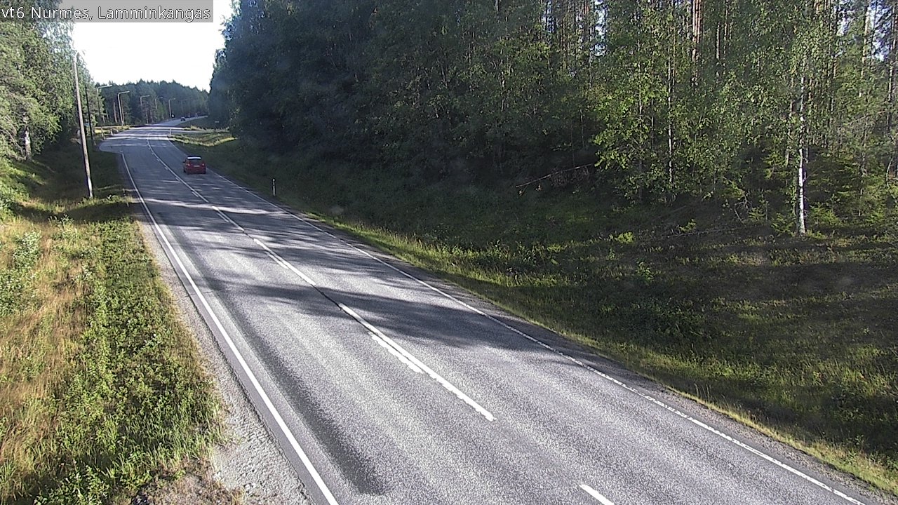 Weather Camera Image Road 6 Nurmes, Lamminkangas, Nurmes, Pohjois-Karjala