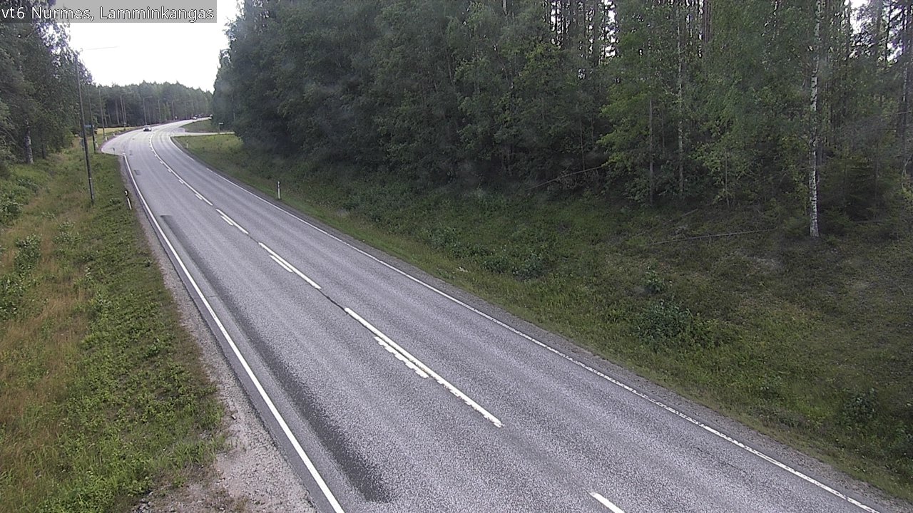 Weather Camera Image Road 6 Nurmes, Lamminkangas, Nurmes, Pohjois-Karjala