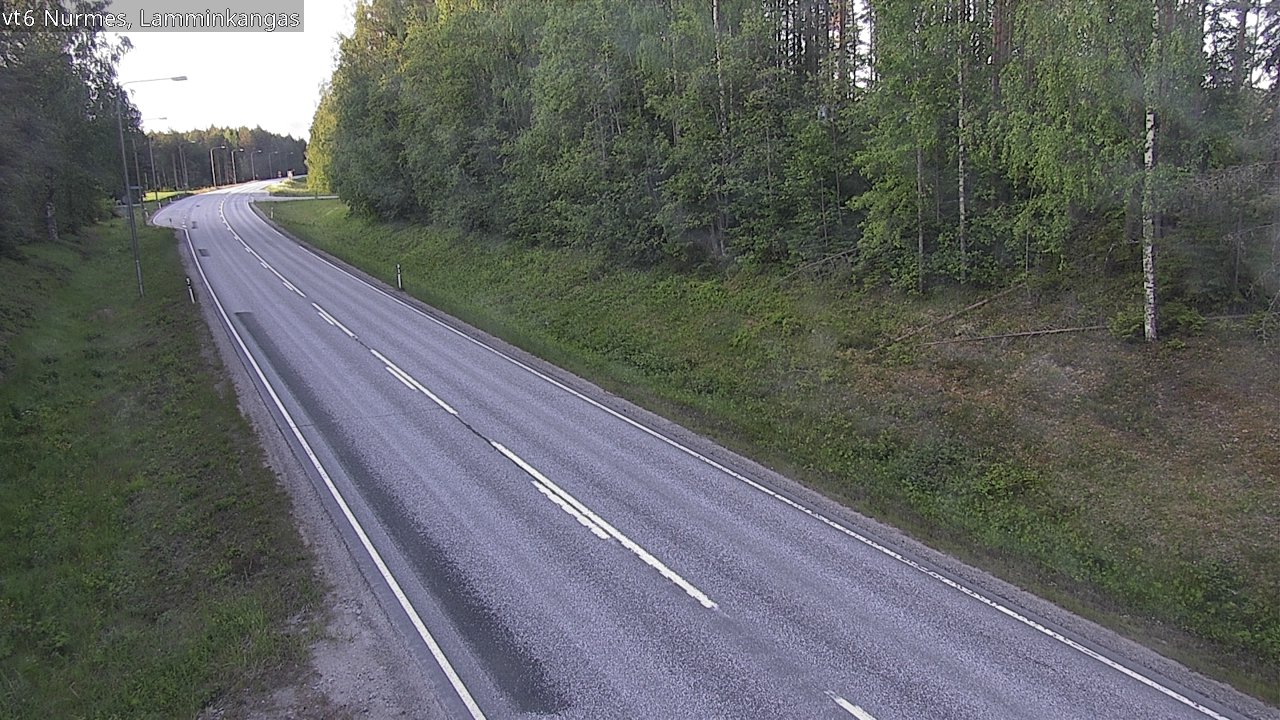 Weather Camera Image Road 6 Nurmes, Lamminkangas, Nurmes, Pohjois-Karjala