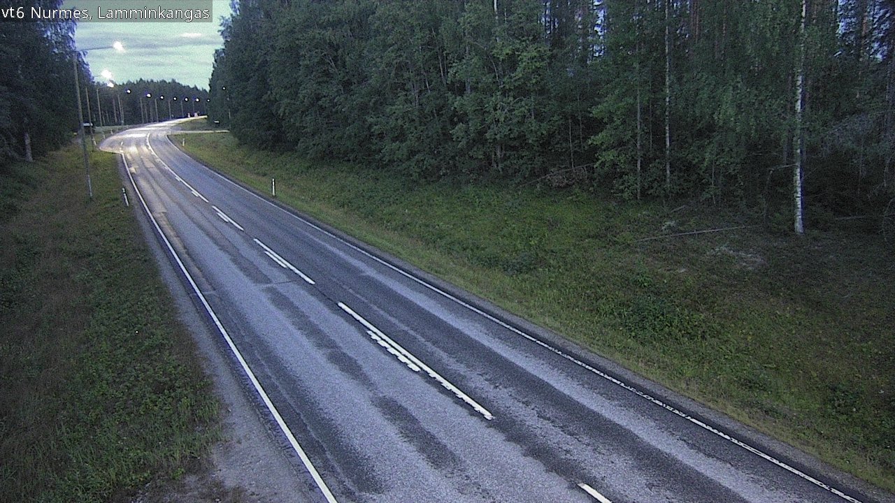 Weather Camera Image Road 6 Nurmes, Lamminkangas, Nurmes, Pohjois-Karjala