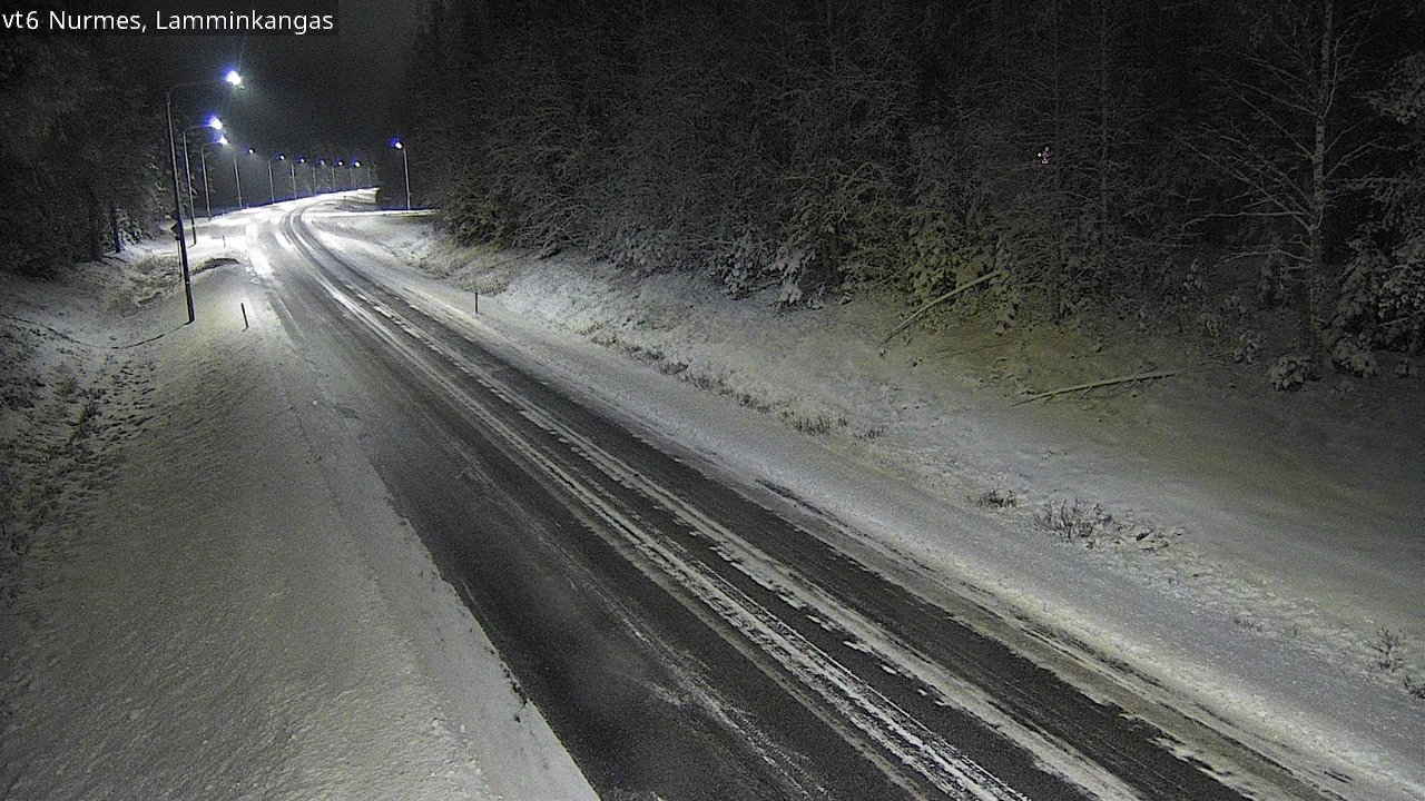 Weather Camera Image Road 6 Nurmes, Lamminkangas, Nurmes, Pohjois-Karjala