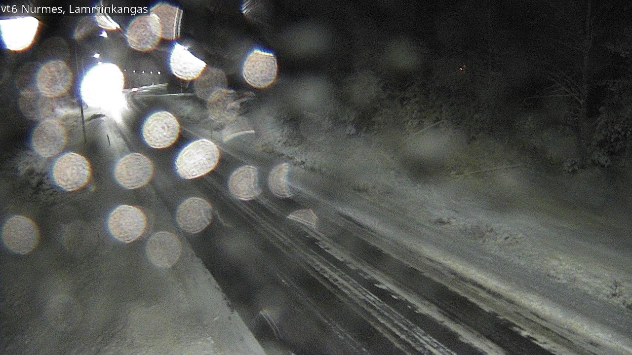 Weather Camera Image Road 6 Nurmes, Lamminkangas, Nurmes, Pohjois-Karjala