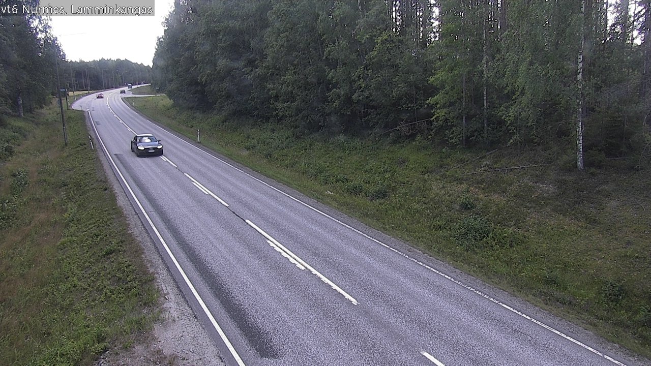 Weather Camera Image Road 6 Nurmes, Lamminkangas, Nurmes, Pohjois-Karjala