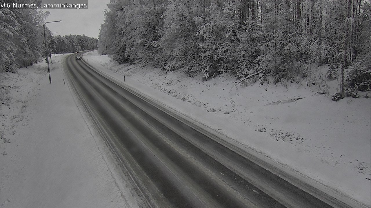 Weather Camera Image Road 6 Nurmes, Lamminkangas, Nurmes, Pohjois-Karjala