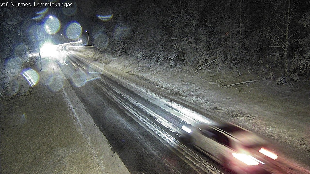 Weather Camera Image Road 6 Nurmes, Lamminkangas, Nurmes, Pohjois-Karjala