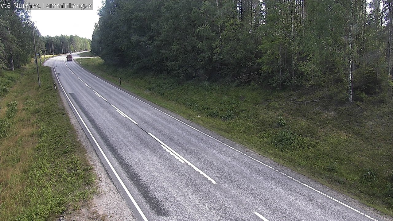 Weather Camera Image Road 6 Nurmes, Lamminkangas, Nurmes, Pohjois-Karjala