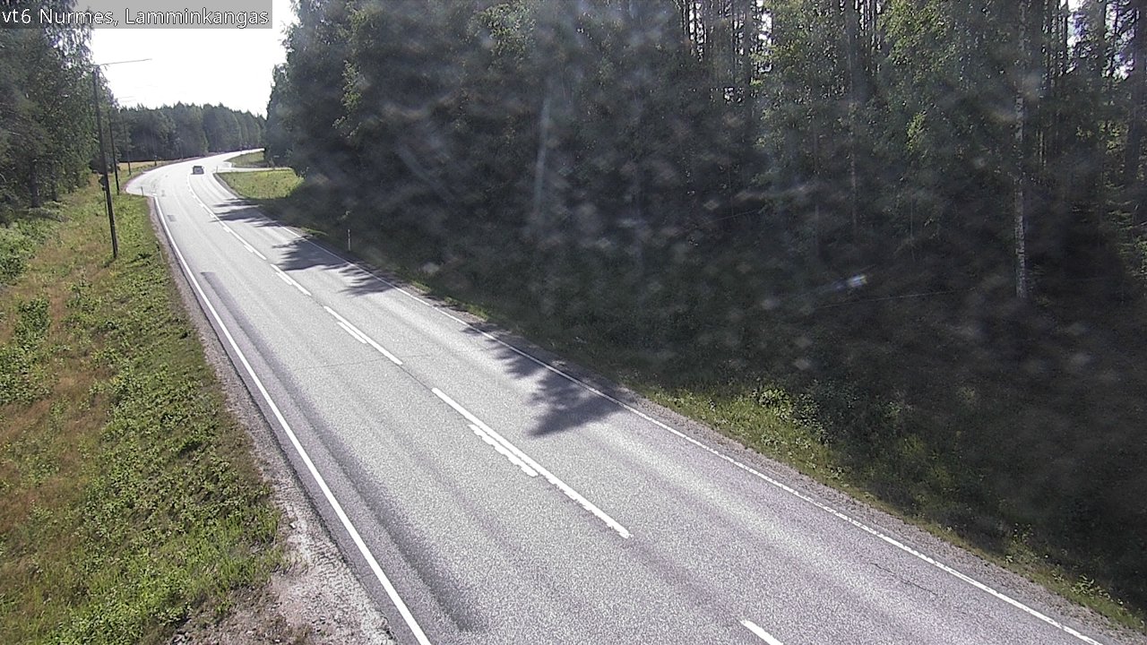 Weather Camera Image Road 6 Nurmes, Lamminkangas, Nurmes, Pohjois-Karjala