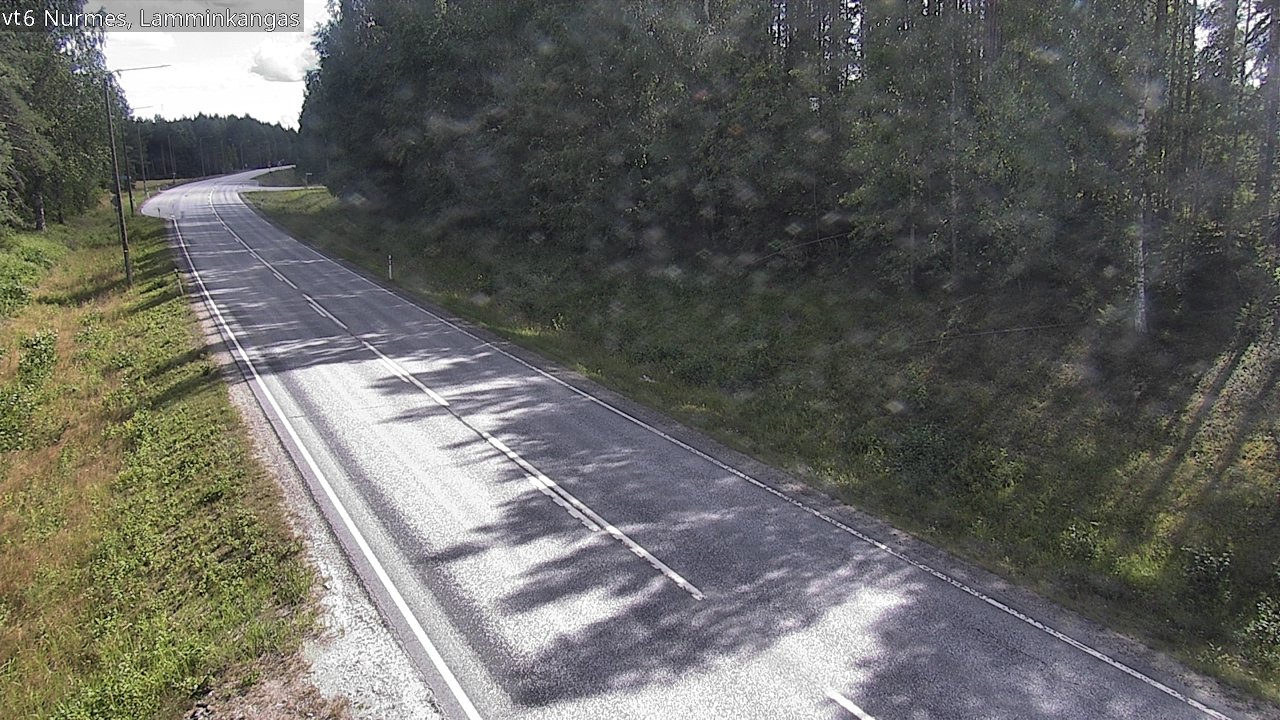 Weather Camera Image Road 6 Nurmes, Lamminkangas, Nurmes, Pohjois-Karjala