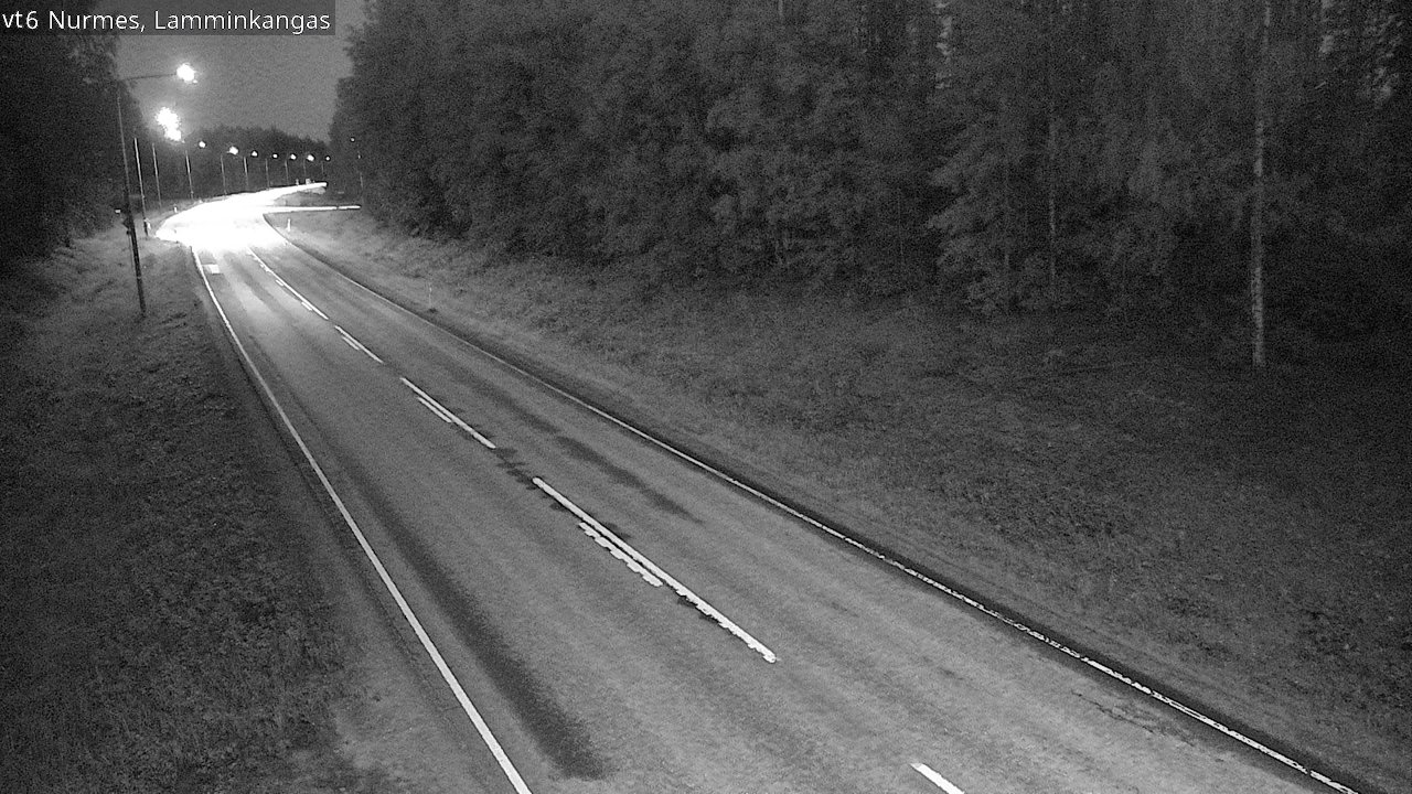 Weather Camera Image Road 6 Nurmes, Lamminkangas, Nurmes, Pohjois-Karjala