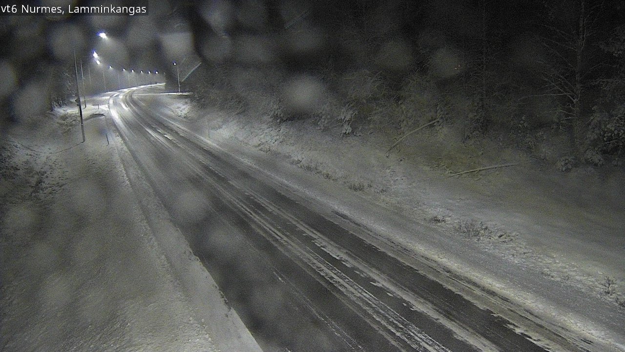 Weather Camera Image Road 6 Nurmes, Lamminkangas, Nurmes, Pohjois-Karjala