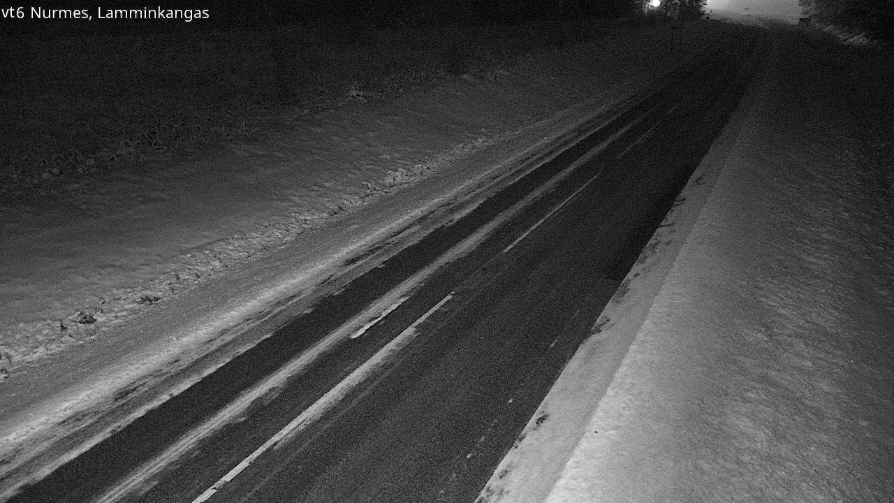 Weather Camera Image Road 6 Nurmes, Lamminkangas, Nurmes, Pohjois-Karjala