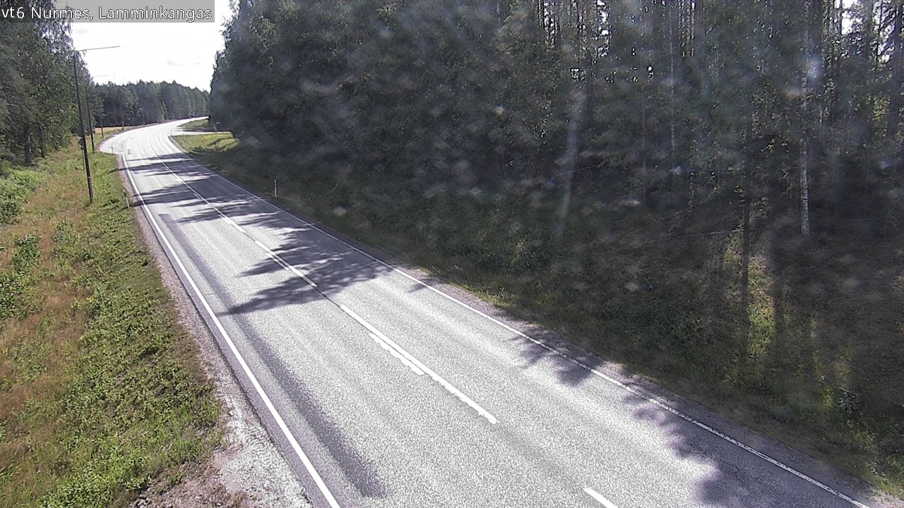 Weather Camera Image Road 6 Nurmes, Lamminkangas, Nurmes, Pohjois-Karjala